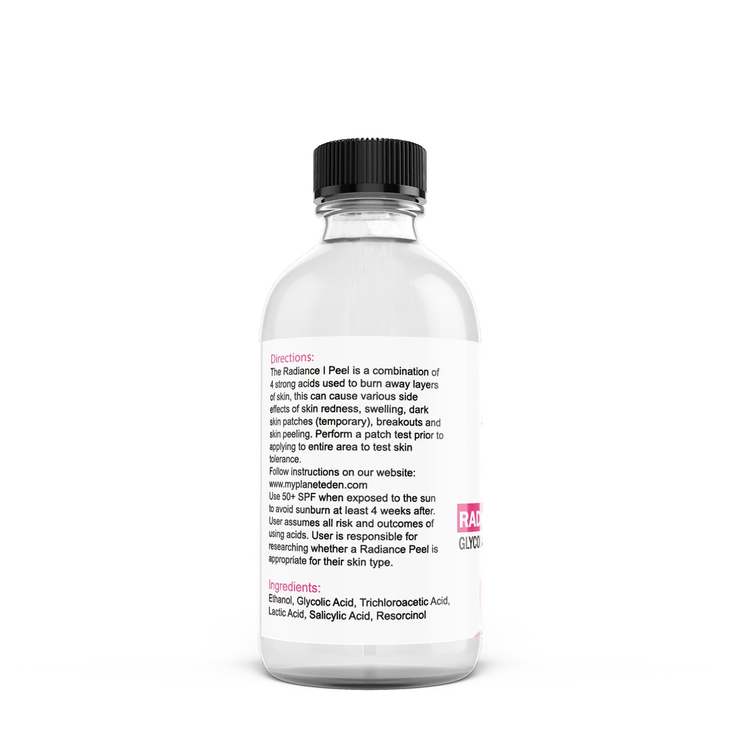 Radiance Skin Peel - 5 Acid Peel: Lactic, Salicylic, TCA, Glycolic 1 oz image 2