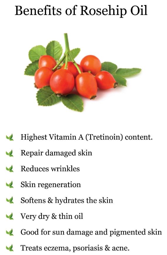 Organic Cold Pressed Rosehip Oil - 2 oz image 3