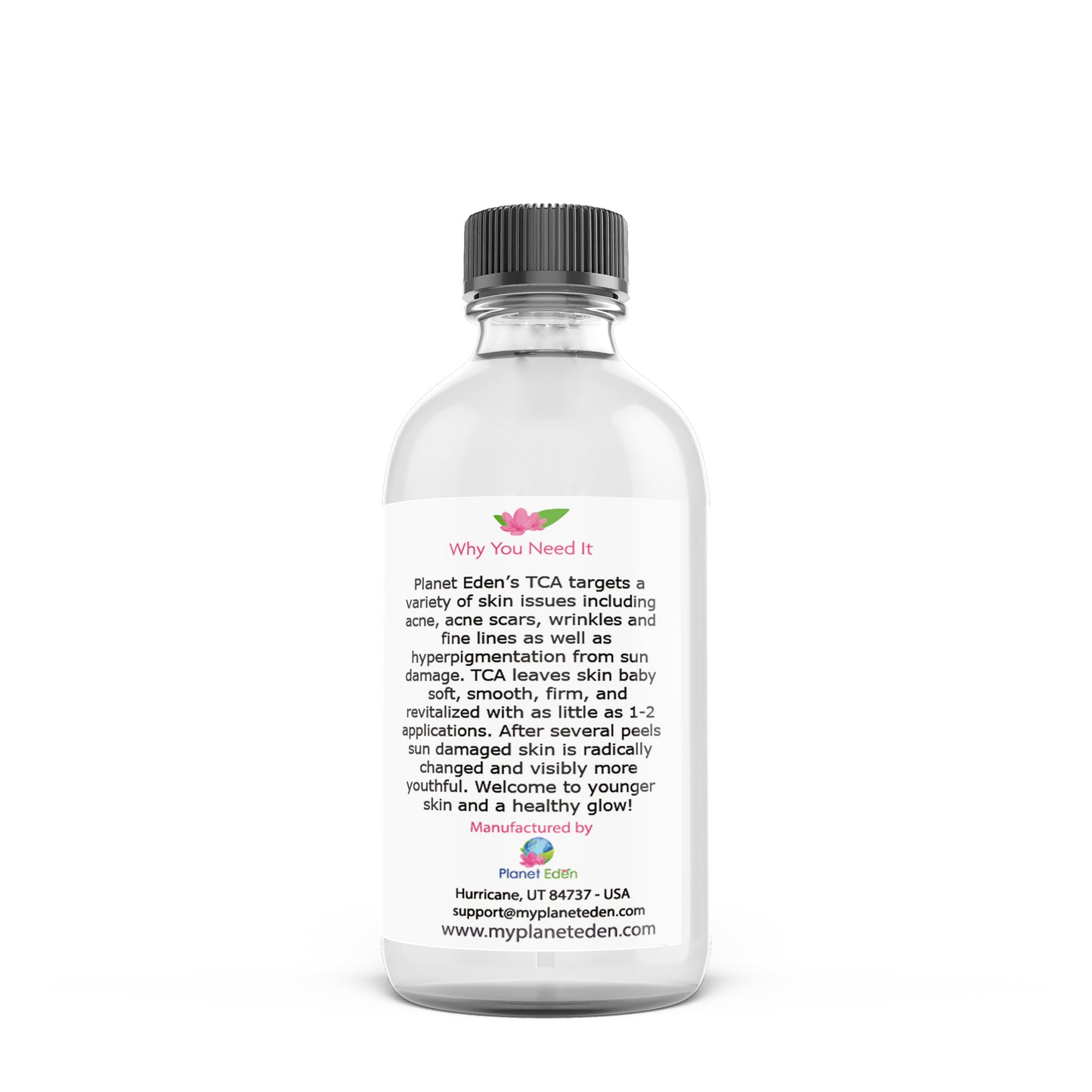 15% TCA Skin Chemical Face Facial Peel - Age Spots- Sun Damage image 2