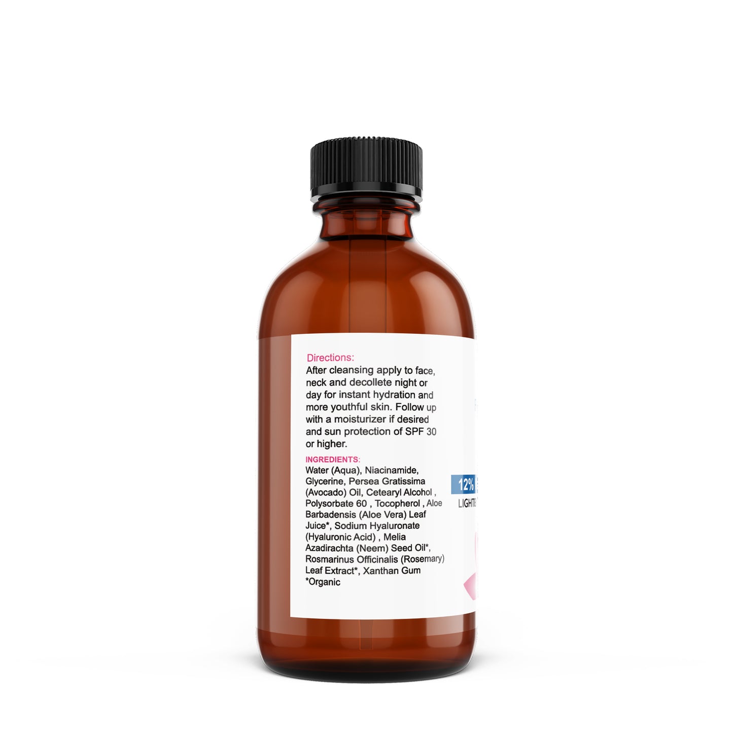 12% Niacinamide B3 + Hyaluronic Acid Serum - 1 oz image 1