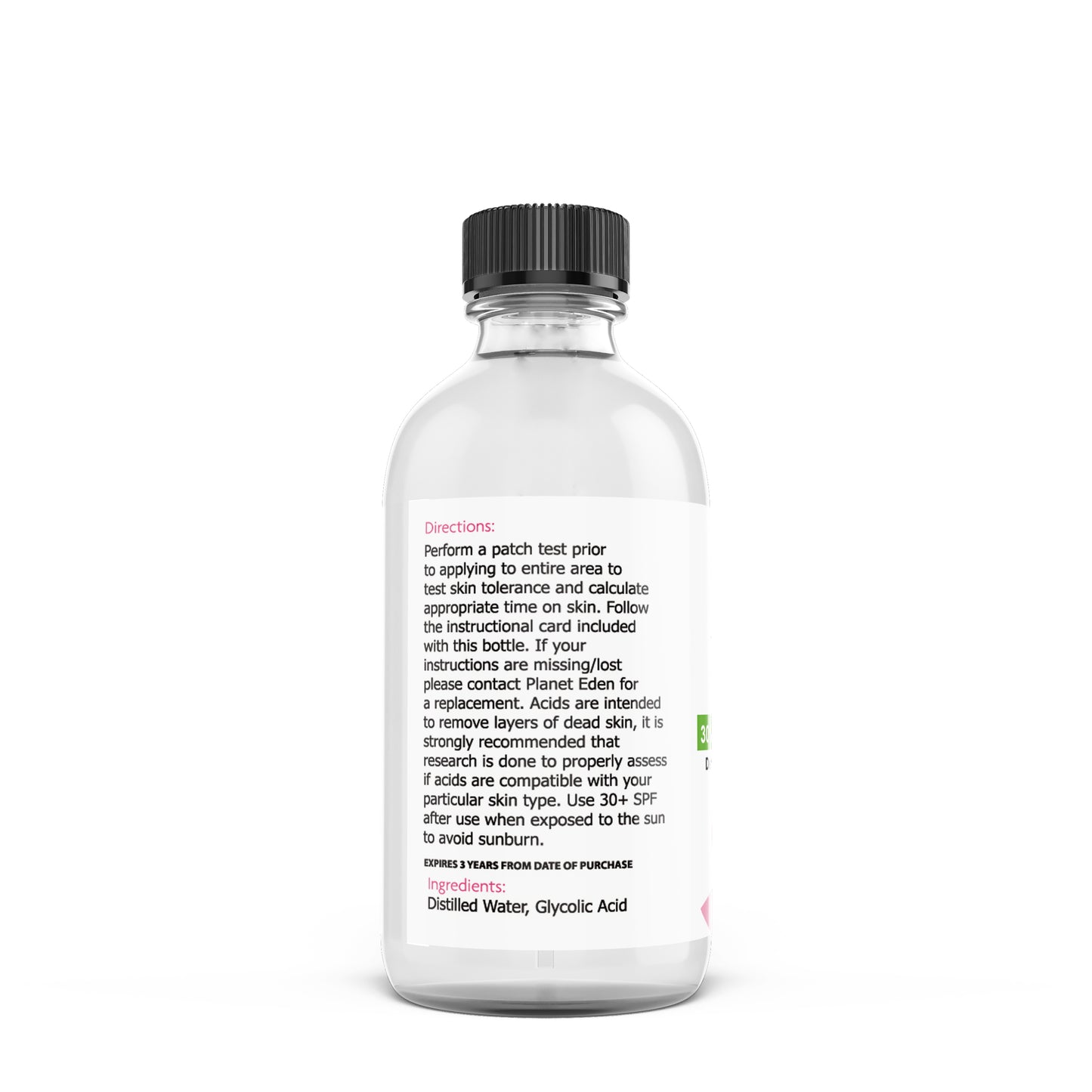 Planet Eden Glycolic Acid Skin Peel with Fan Brush - 30%-70% CLINICAL STRENGTH image 4
