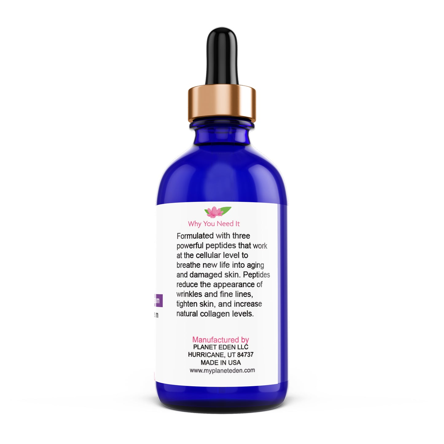 1% GHK-CU Copper Tripeptide Serum w/ Hyaluronic Acid | Niacinamide image 2