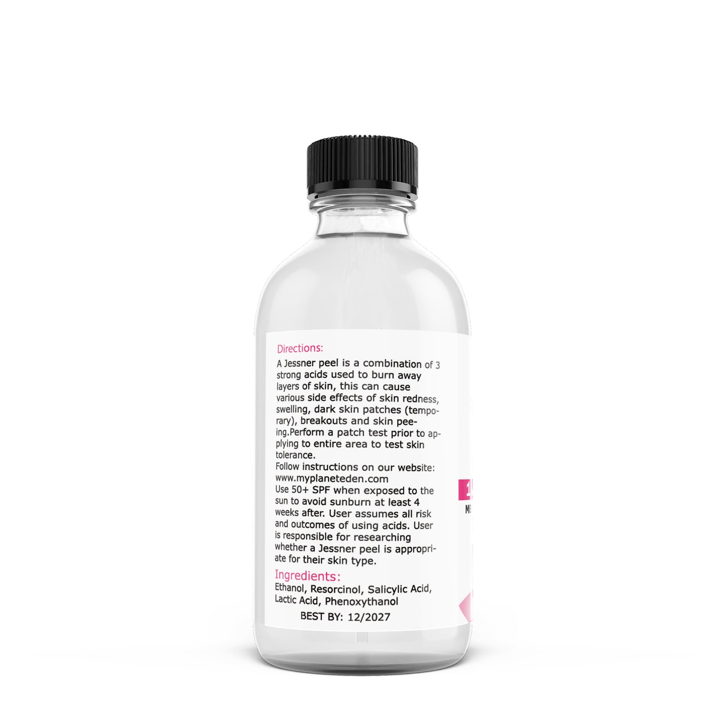 14% Jessner Skin Peel - 1 oz Bottle - Salicylic, Lactic Acid image 1