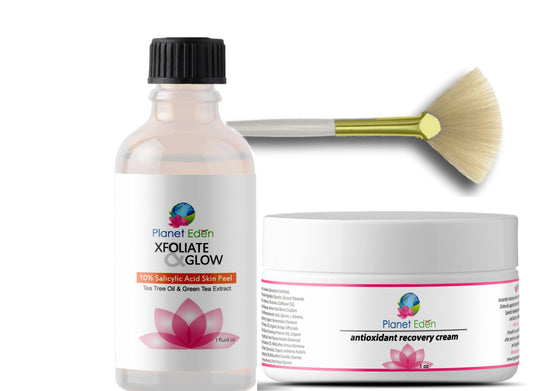 Planet Eden Salicylic Skin Peel with Antioxidant Recovery Cream image 0
