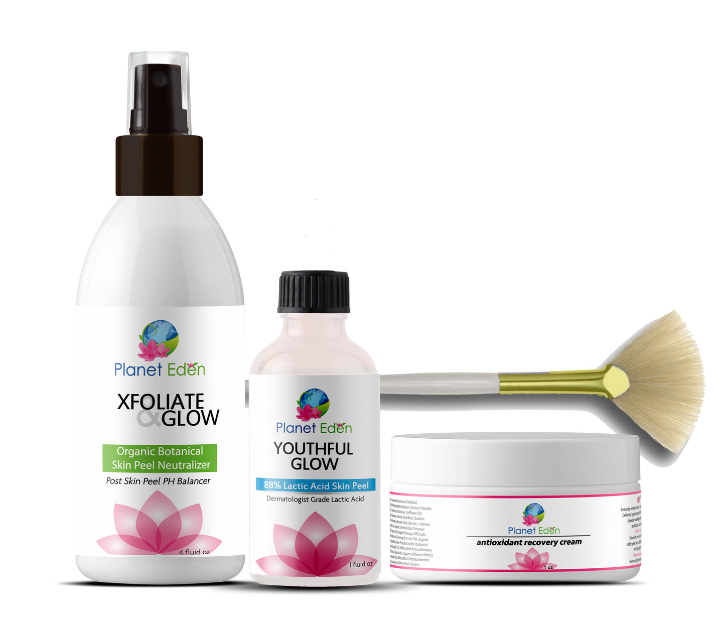 Lactic Acid Peel Kit with Neutralizer Peel and Antioxidant Recovery Cream image 0