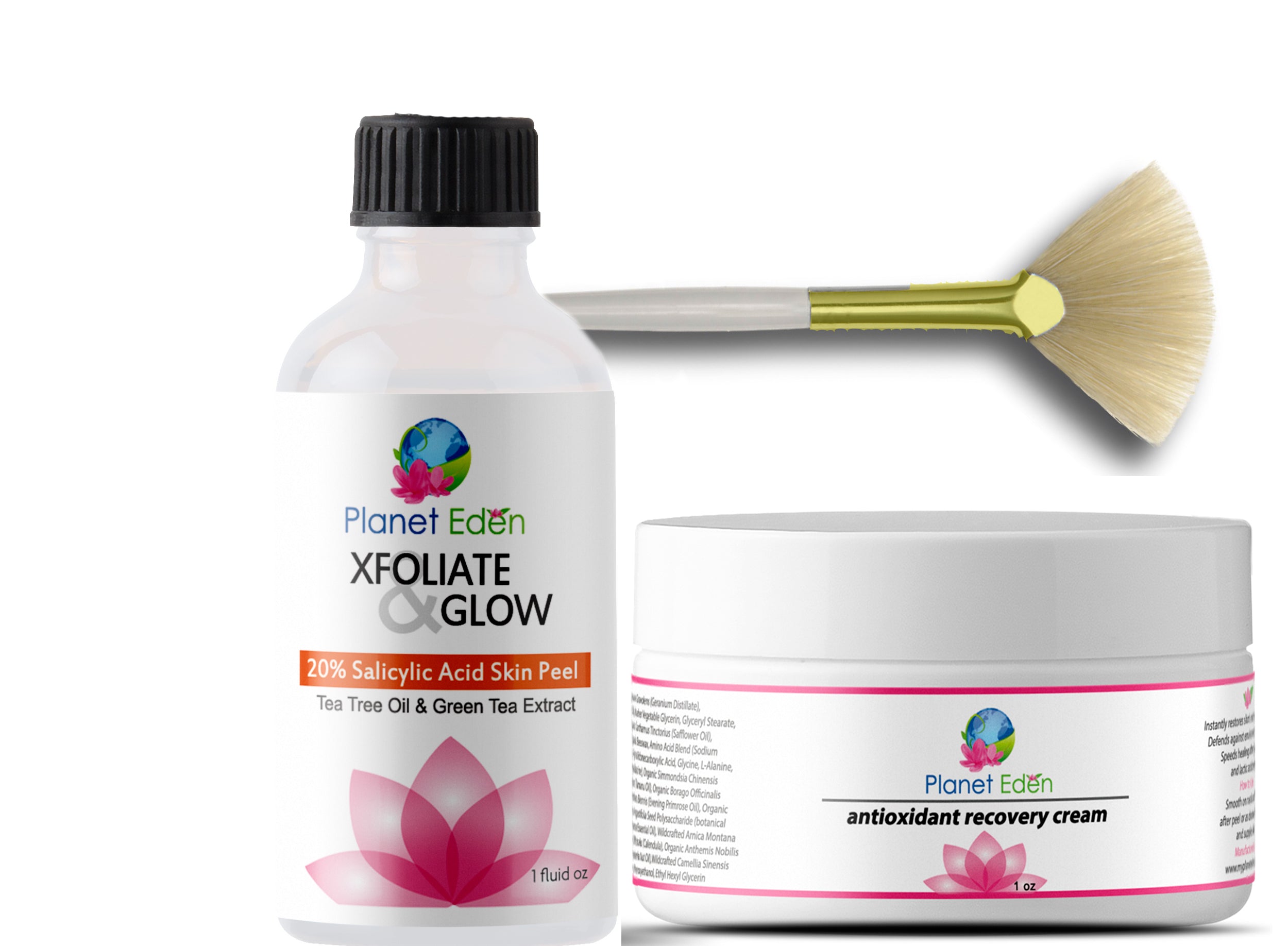 Planet Eden Salicylic Skin Peel with Antioxidant Recovery Cream image 1
