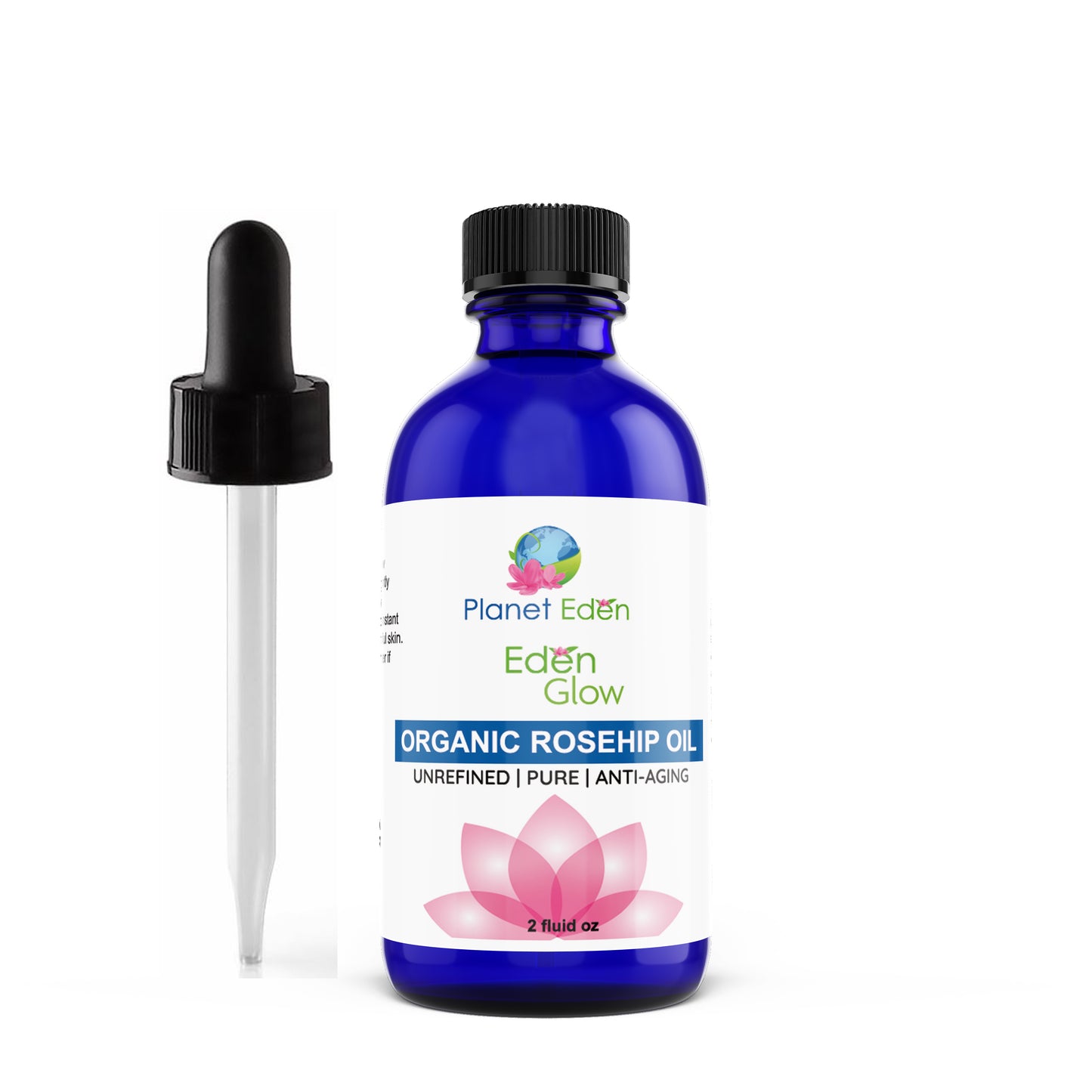Organic Cold Pressed Rosehip Oil - 2 oz image 0