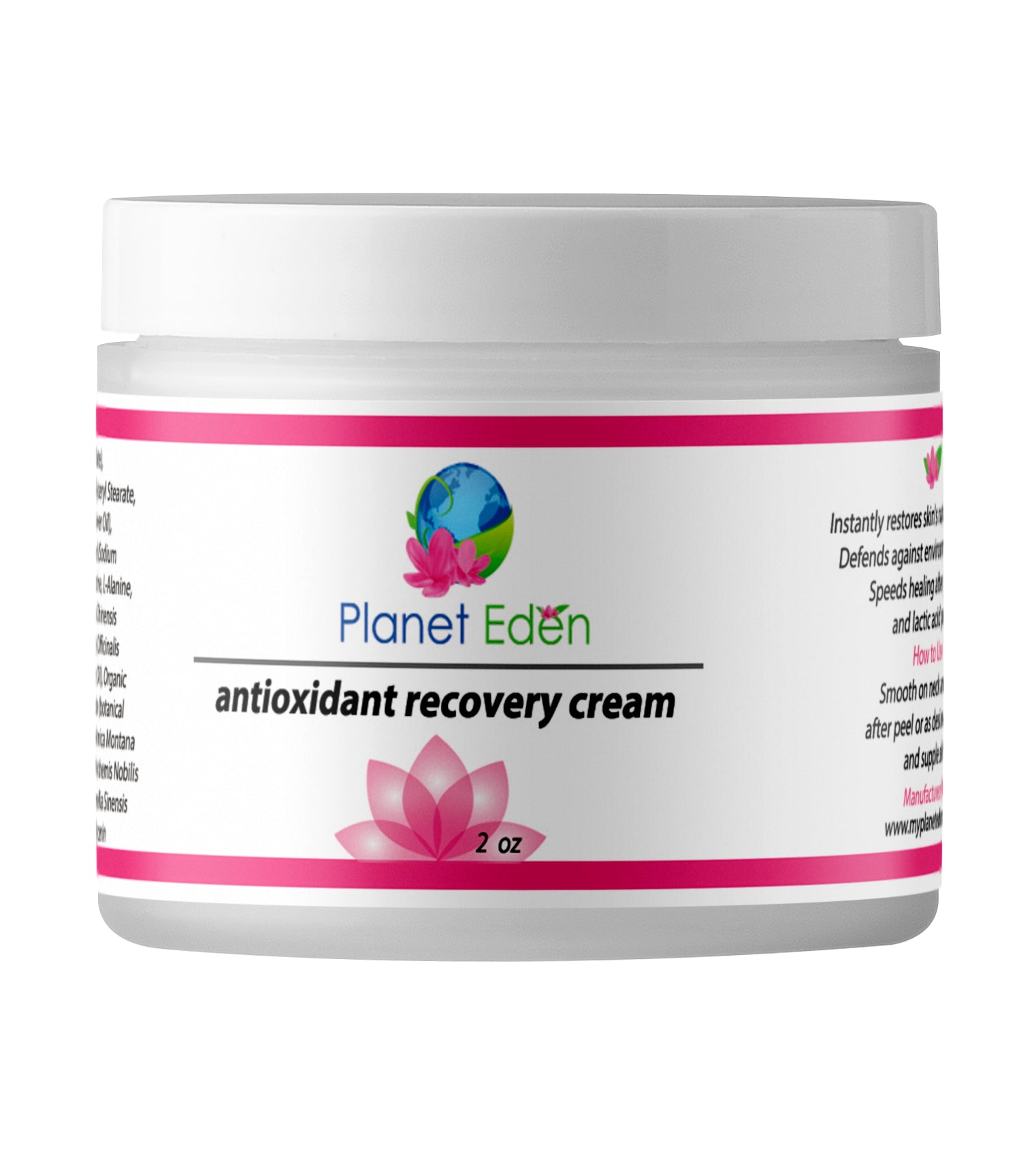 Planet Eden Antioxidant Recovery Cream for Skin Peels and Daily Use image 0