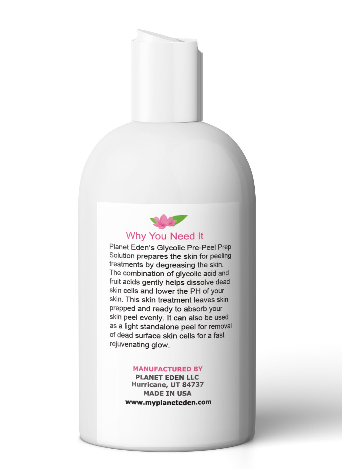 AHA Pre Peel Prep Solution for Glycolic, Lactic, Salicylic Skin Peels - 3 oz image 2