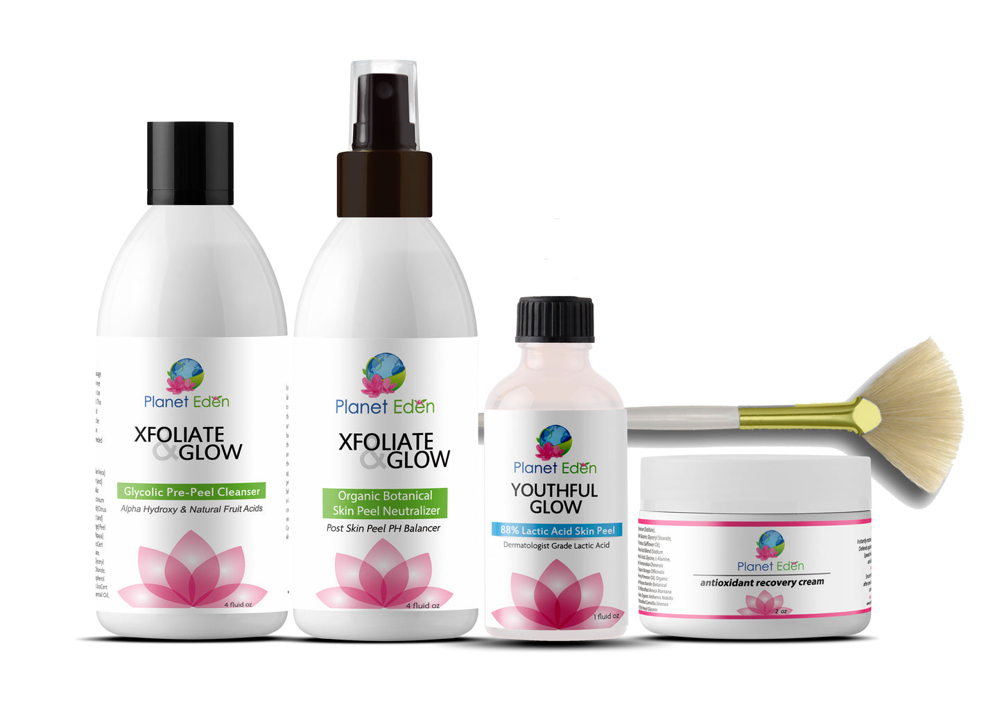 Lactic Acid Peel Kit with Neutralizer, Cleanser, Peel & Recovery Cream image 0