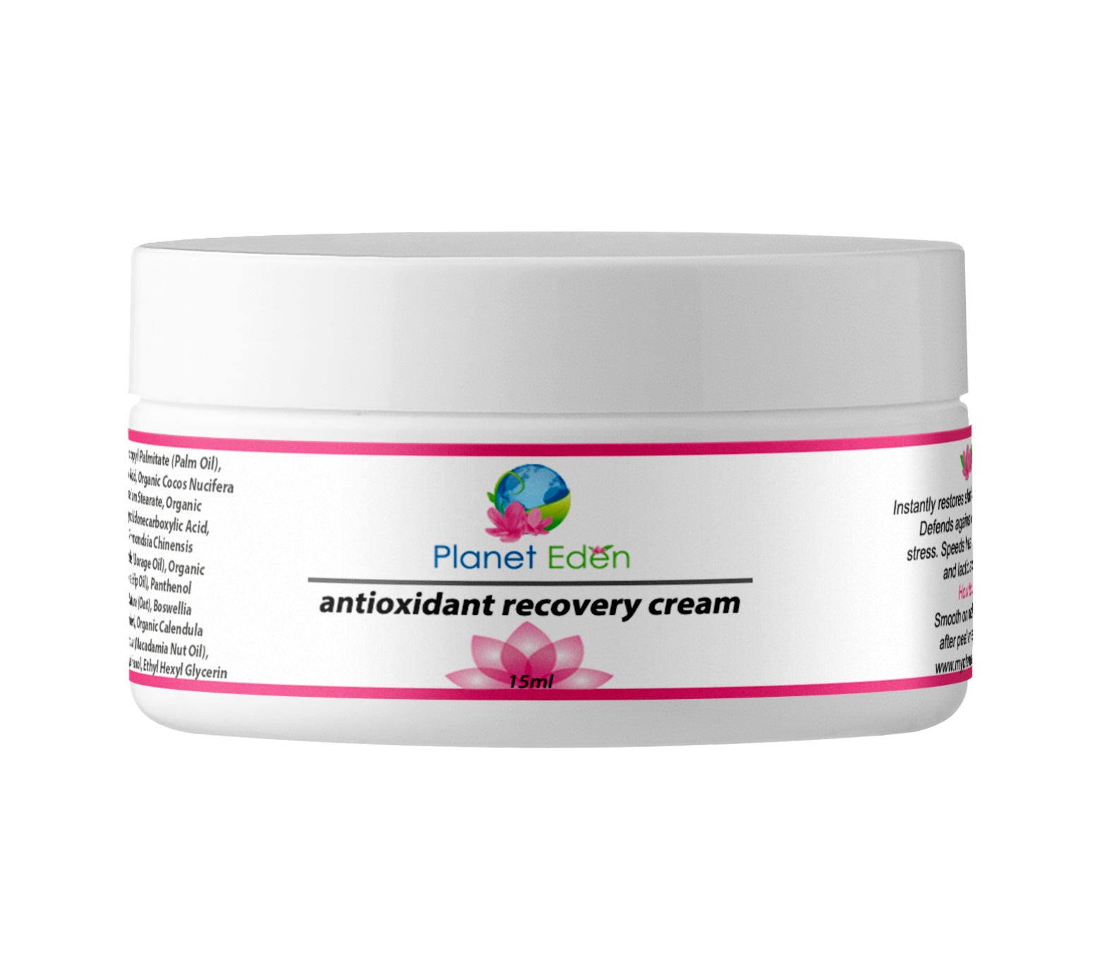 Planet Eden Antioxidant Recovery Cream for Skin Peels and Daily Use image 1