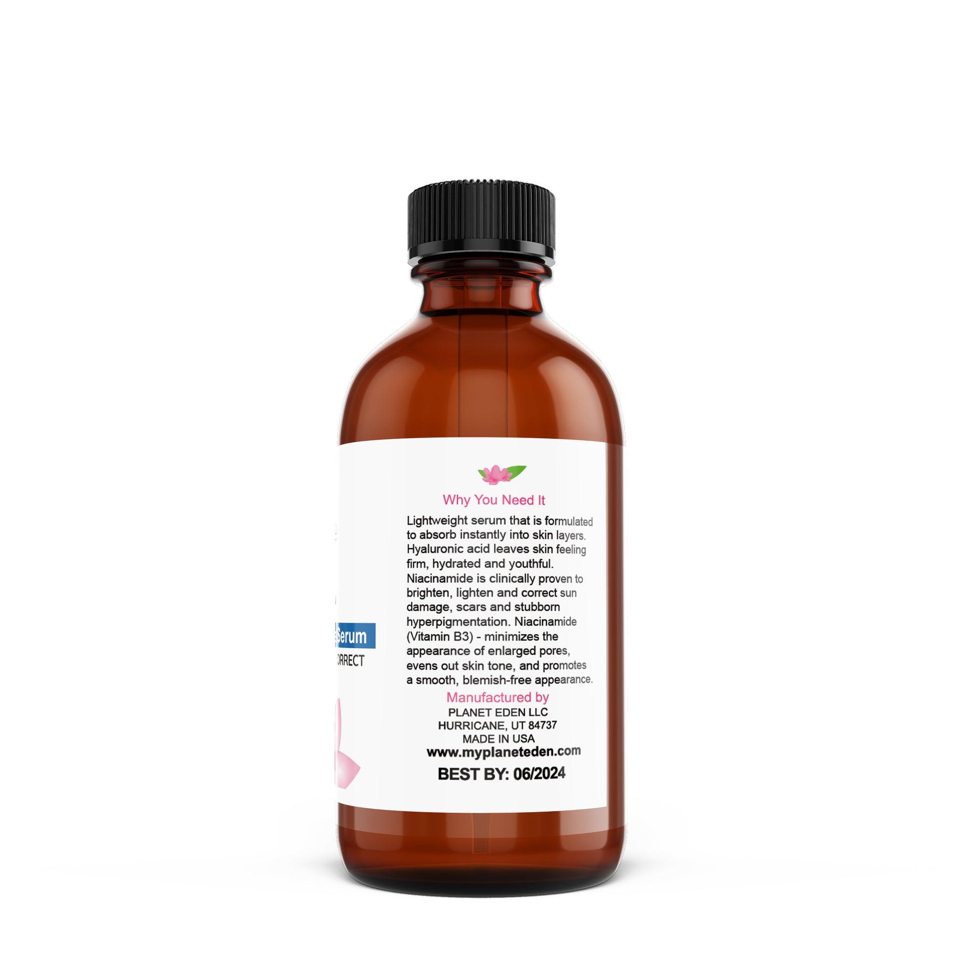 12% Niacinamide B3 + Hyaluronic Acid Serum - 1 oz image 2